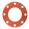 Red Rubber (SBR) Gasket - 5" 150# FF 1/8" (10 in OD)