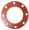 Red Rubber (SBR) Gasket - 6" 150# FF 1/8" (11 in OD)