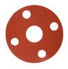 Red Rubber (SBR) Gasket - 1-1/4" 300# FF 1/8" (5.25 in OD)