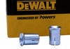 DeWalt 6337 1/2" Lipped Shorty Drop In Anchor Steel, Zinc Plated (Box of 50)