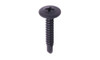 #10 x 2 Self-Drilling K-Lath Tek Screw, Black Phosphate, Modified Truss Wafer Head, Phillips (Box of 2000)