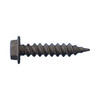 10 X 4 UNSLOTTED HEX WASHER HEAD W/SERRATIONS SHEET METAL SCREWS DAGGER-GUARD BRONZE (Box of 1000)