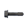 10 X 3/4 HEX WASHER HEAD SELF DRILL SCREWS DAGGER-GUARD BRONZE (Box of 7000)