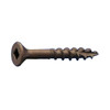 8 X 3/4 SQUARE FLAT W/NIBS TYPE 17 COARSE WOOD SCREWS LUBRICIZED (Box of 10000)