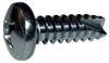 1/4"-14 x 1/2" Pan Head Phillips Thread Cutting Screw Type 25, 18-8 SS (Box of 1,000)