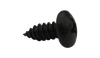 #5-20 x 3/8" Phillips Pan Head Sheet Metal Screw, Type AB, Steel, Black Oxide Coated (Box of 10,000)