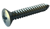 #8-15 x 1-3/4" Phillips Oval Head Sheet Metal Screw, Type A, Steel, Zinc Plated (Box of 3,000)