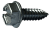 5/16"-9 x 1/2" Slotted Hex Washer Head Sheet Metal Screw, Type A, Steel, Zinc Plated (Box of 1,500)