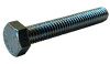 5/16"-18 x 2-1/4" Hex Tap Bolt Grade 5, Zinc - FT (Box of 400)