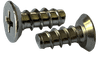 #10-16 x 3/4" Phillips Flat Undercut Head Sheet Metal Screw, Type B, 18-8 Stainless Steel (Box of 3,000)