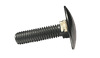 5/16"-18 x 2" Step Bolt Low Carbon Steel, Zinc Clear (Box of 200)