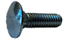 5/16"-18 x 2-3/4" Carriage Bolt Grade 5, Zinc Clear - FT (Box of 500)