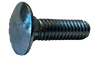 5/8"-11 x 3" Carriage Bolt Grade 5, Zinc Clear - FT (Box of 125)