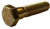 1-1/8"-7 x 8" Hex Cap Screw Grade 8, Zinc Yellow - PT (Box of 15)