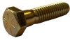 1/4"-28 x 1-1/4" Hex Cap Screw Grade 8, Zinc Yellow - PT (Box of 1,900)