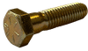 5/16"-24 x 1" Hex Cap Screw Grade 8, Zinc Yellow - FT (Box of 1,400)