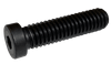 #8-32 x 3/8" Low Head Socket Cap Screw, Alloy Steel, Plain (Box of 100)