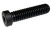 #10-24 x 3/4" Low Head Socket Cap Screw, Alloy Steel, Plain (Box of 100)