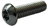 #8-32 x 1/4" Torx Drive Button Head Socket Cap Screw, 18-8 Stainless Steel - FT (Box of 4,000)