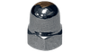 M5-0.8 Domed Cap Acorn Nut, DIN 1587, A2 18-8 Stainless Steel (Box of 3,000)