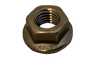 M6-1.0 Non-Serrated Flange Nut DIN 6923, 18-8 Stainless Steel (Box of 1,500)