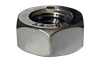 M2-0.4 Finished Hex Nut DIN 934, 316 Stainless Steel (A4) (Box of 10,000)