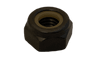 M6-1.00 Din 985 Nylon Insert Lock Nut, Class 8, Steel, Black Oxide (Box of 1,500)