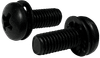 #8-32 x 3/8" Pan Head Phillips SEMS Machine Screw, Steel, Black Oxide (Internal Tooth L/W) (Box of 10,000)