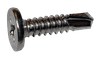 #10-16 x 1/2" Pancake Head Phillips Tek Screw #3 Point, 18-8 SS (Box of 1,500)