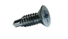 #10-16 x 1-1/2" Flat Head Phillips Tek Screw #2 Point, Steel Zinc (Box of 4,000)