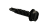 #6-20 x 1/4" Hex Washer Head Tek Screw #2 Point, Steel Black Oxide (Box of 10,000)