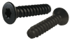 #4-20 x 3/8" Flat Head Torx (6-Lobe) Thread Rolling Screw, 18-8 SS Black Oxide & Wax (Box of 5,000)