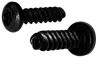 #2-28 x 1/4" Pan Head Torx (6-Lobe) Thread Rolling Screw, Steel Zinc Black & Wax (Box of 10,000)