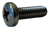 #0-80 x 7/16" Phillips Drive Pan Head Machine Screw, 18-8 Stainless Steel - FT (Box of 5,000)
