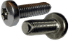 M4-0.7 x 20mm Pan Head Torx (6-Lobe) Thread Rolling Screw DIN 7500, 18-8 SS Passivated & Waxed (Box of 2,000)