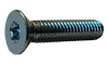 #6-32 x 1-1/4" Torx Drive 82 Degree Flat Head Machine Screw, Steel, Zinc Clear - FT (Box of 8,000)