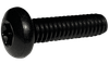 #8-32 x 5/16" Torx Drive Pan Head Machine Screw, 18-8 Stainless Steel, Black Oxide - FT (Box of 5,000)