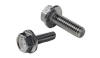 1/4"-20 x 3/4" Serrated Flange Bolt, 316 Stainless Steel (Box of 1,000)
