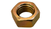 1/4"-20 UNC Finished Hex Nut, Grade 8, Steel, Zinc Yellow (Box of 5,000)