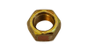 7/16"-20 UNF Finished Hex Nut, Grade 8, Steel, Zinc Yellow (Box of 1,000)