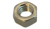 1/2"-13 UNC Finished Hex Nut, Grade 2, Steel, Zinc Clear, Domestic (Box of 1,300)