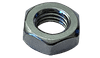 7/8"-9 Hex Jam Nut, Grade A, Steel, Zinc Clear (Box of 200)