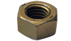 3/8"-24 Hex Jam Nut, Grade 8, Steel, Zinc Yellow (Box of 3,000)
