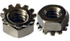 #10-32 K-Lock (Keps) Nut, Steel, Nickel (Box of 4,000)