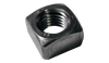 1/4"-20 Regular Square Nut, Grade 5, Steel, Plain (Box of 4,000)