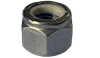 12-24 NM Nylon Insert Lock Nut, 18-8 Stainless Steel (Box of 2,000)