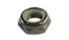 3/8-16 NTE Thin Nylon Insert Lock Nut, 18-8 Stainless Steel (Box of 500)