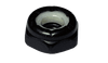#10-24 NTM Nylon Insert Lock Nut, 18-8 Stainless Steel, Black Oxide (Box of 3,000)