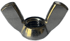 3/8"-16 Cold Forged Wing Nut, 18-8 Stainless Steel (Box of 200)