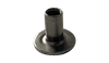 #10-24 x 9/32" Weld Nut, .750 Round Base, No Projections, Steel, Plain (Box of 1,000)
